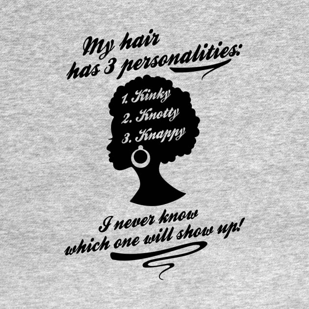 Natural hair personalities by KinkyRootz